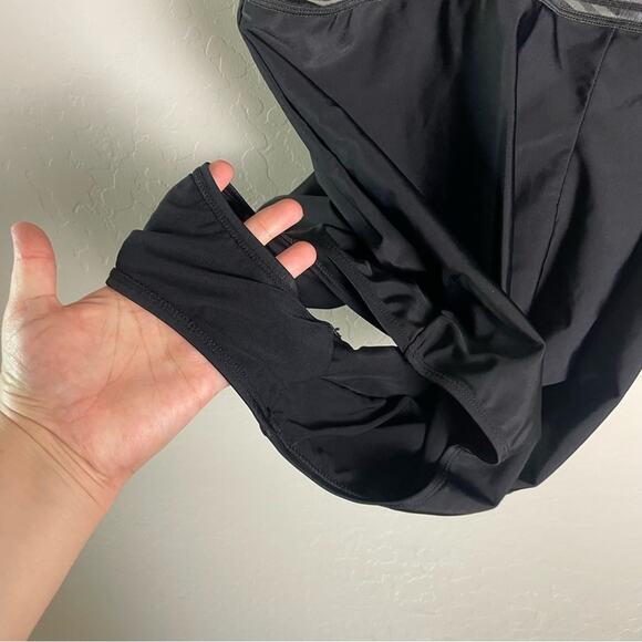 Torrid Black Wireless Elastic Inset One Piece Swimsuit 4X 12710294 - Picture 11 of 16